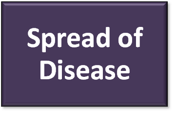 Spread of disease